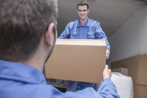Business items and equipment stored securely for a Dulwich company