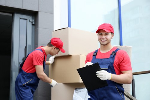 Removal Company Dulwich team sorting recyclable items during a sustainable clearance