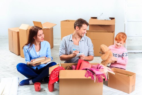 Variety of moving boxes and packing materials for Dulwich customers