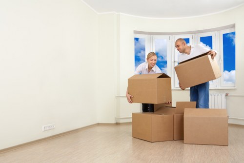 A practical storage move-in scene for Dulwich customers