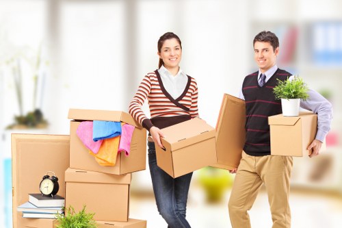 Packing and furniture handling during a Dulwich home move