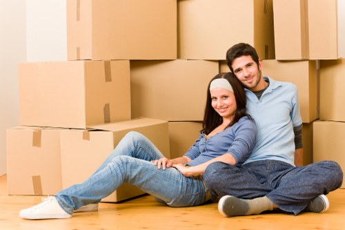 Residential furniture removal service for a Dulwich home