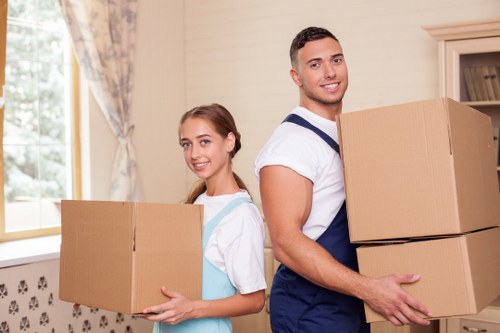 Choosing the right boxes for a move in Dulwich