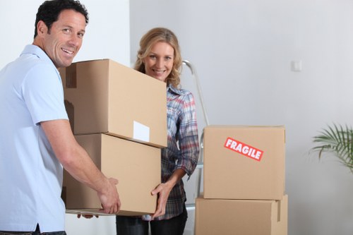Commercial removals support for a same day office move near Dulwich